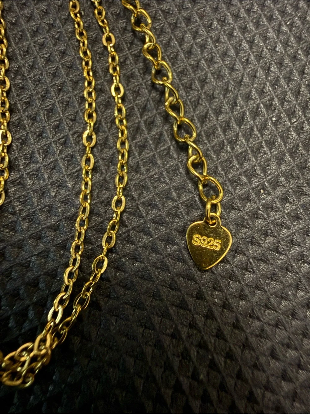 925 silverGold plated Compass Star Pendant Necklace with Clear Crystals‎